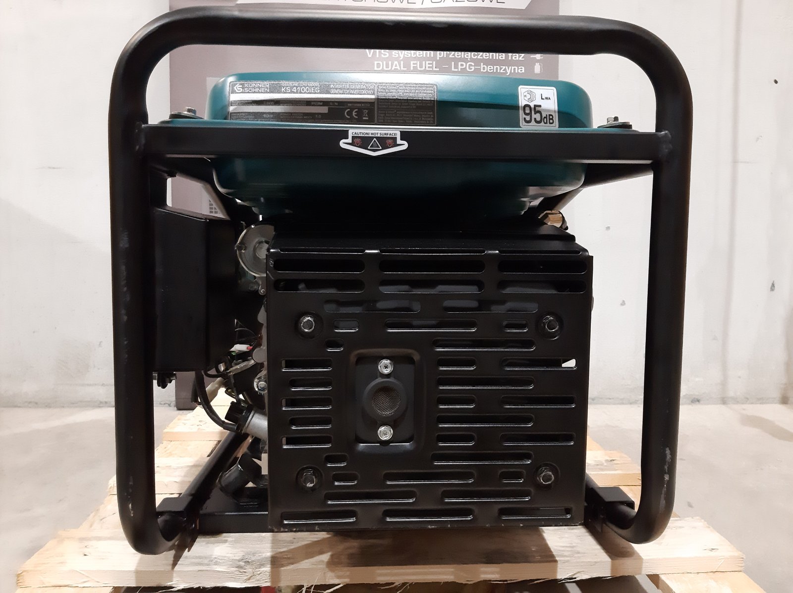 LPG/gasoline inverter generator KS 4100iEG (ID 1358 R)