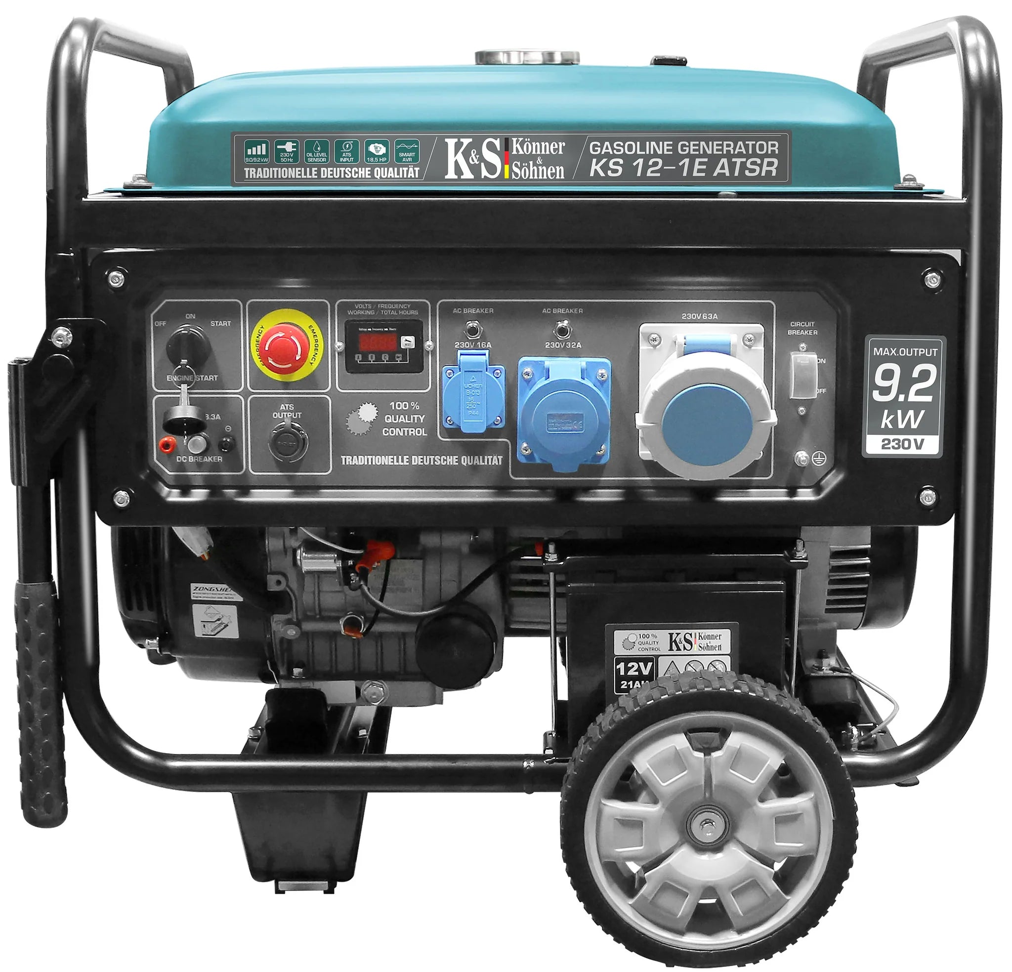 K&S Notstromaggregat 230V 400V Diesel Stromgenerator