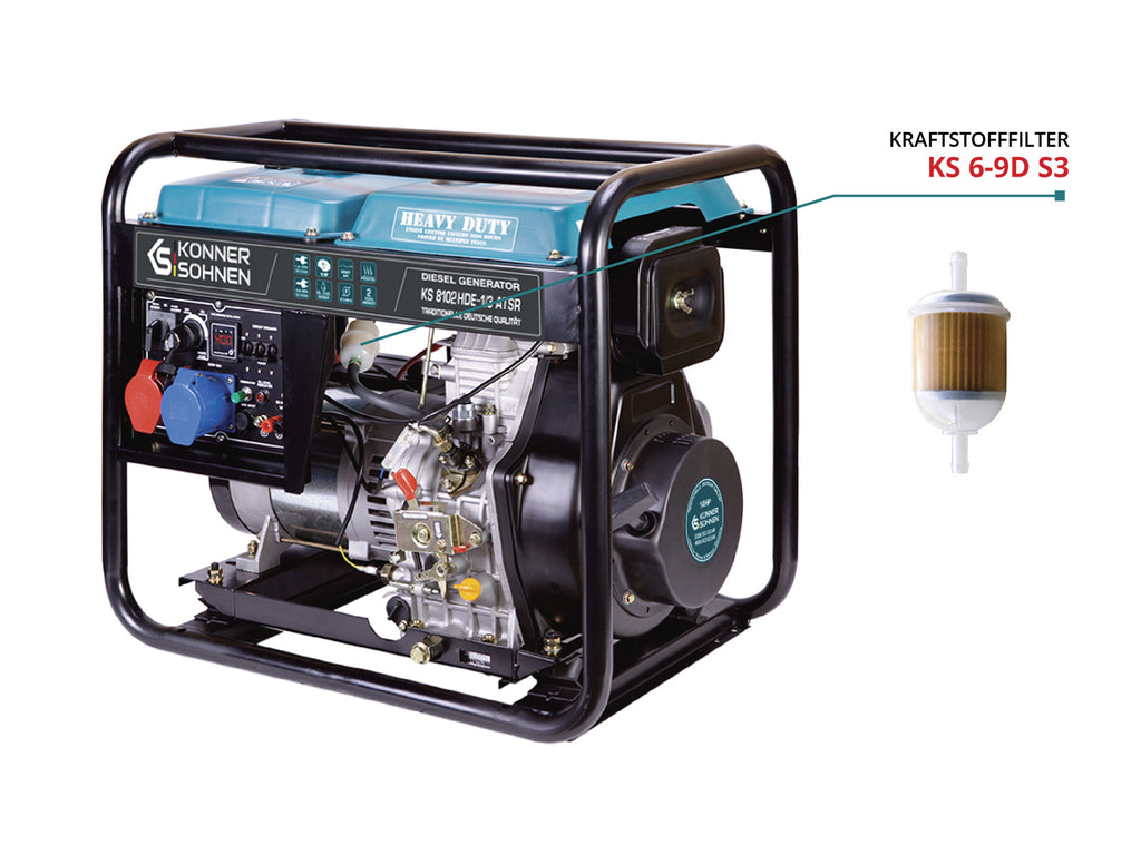 Filtro de combustible KS 6-9D S3