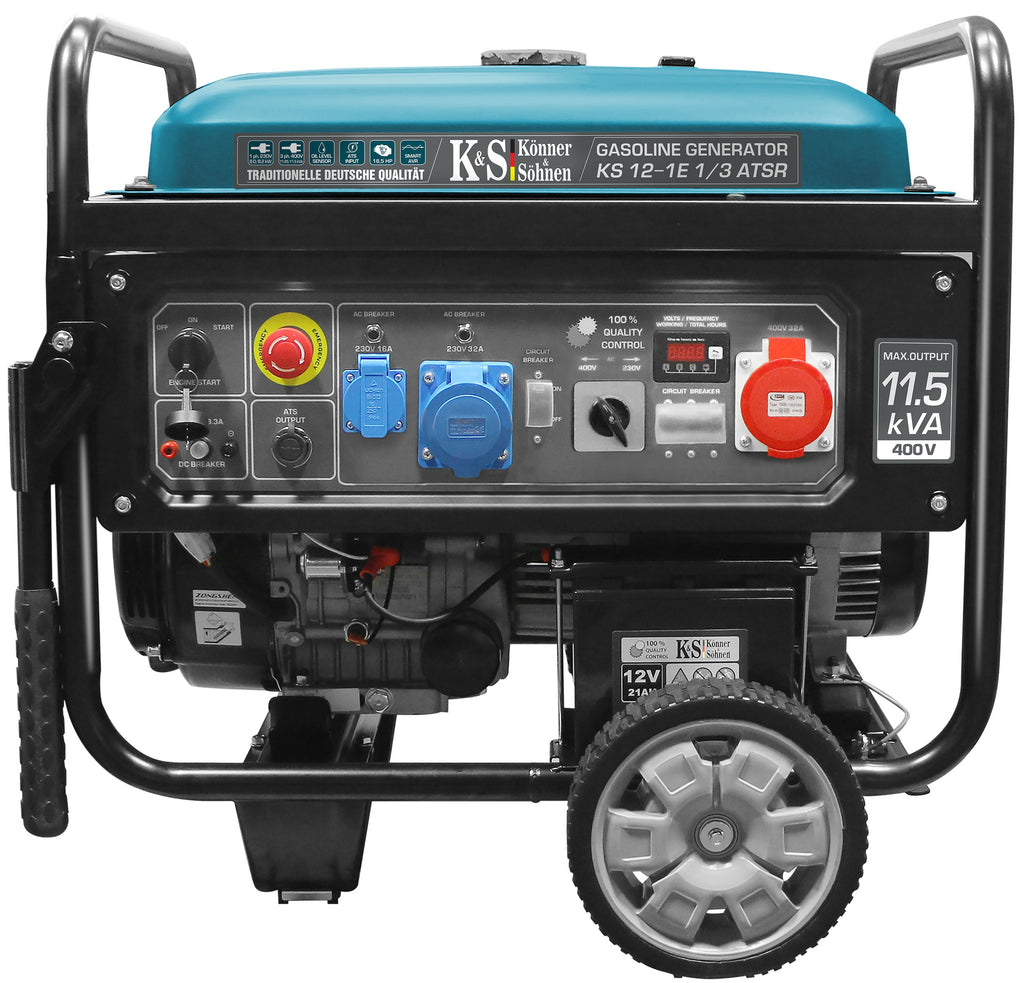 Gasoline generator "Könner & Söhnen" KS 12-1E 1/3 ATSR