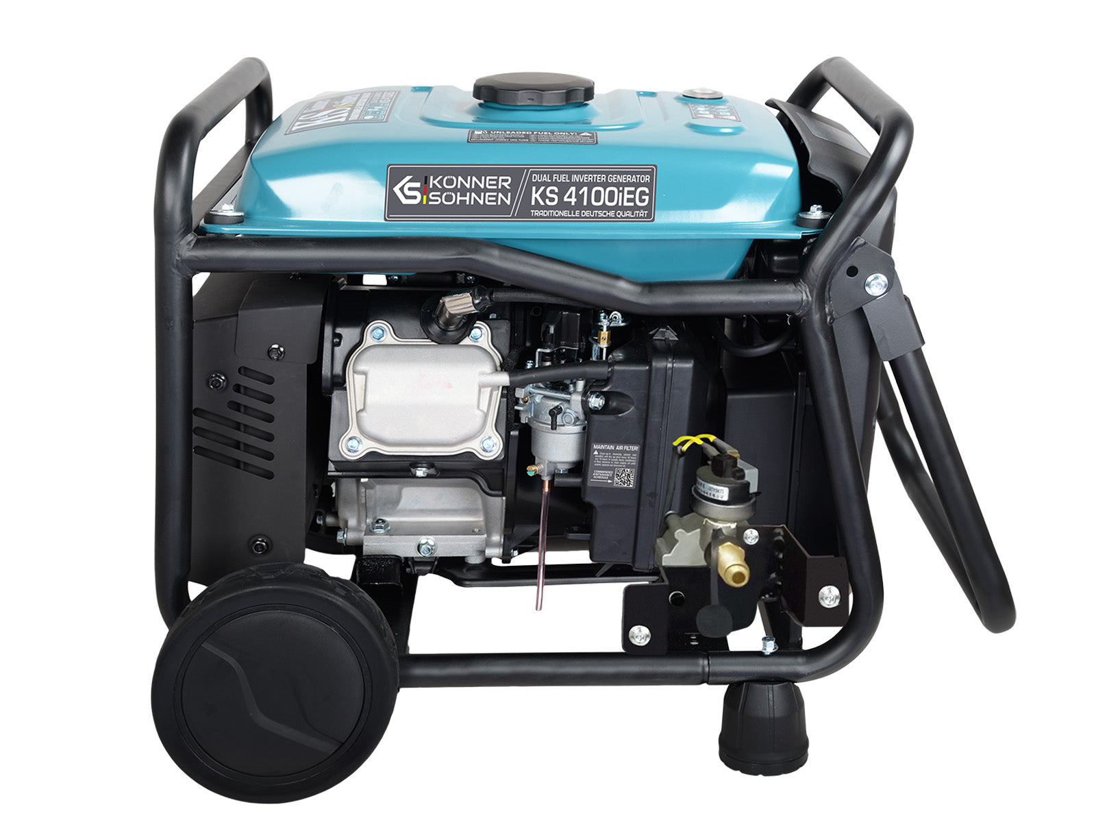LPG/gasoline inverter generator KS 4100iEG + Powerstation KS 100PS