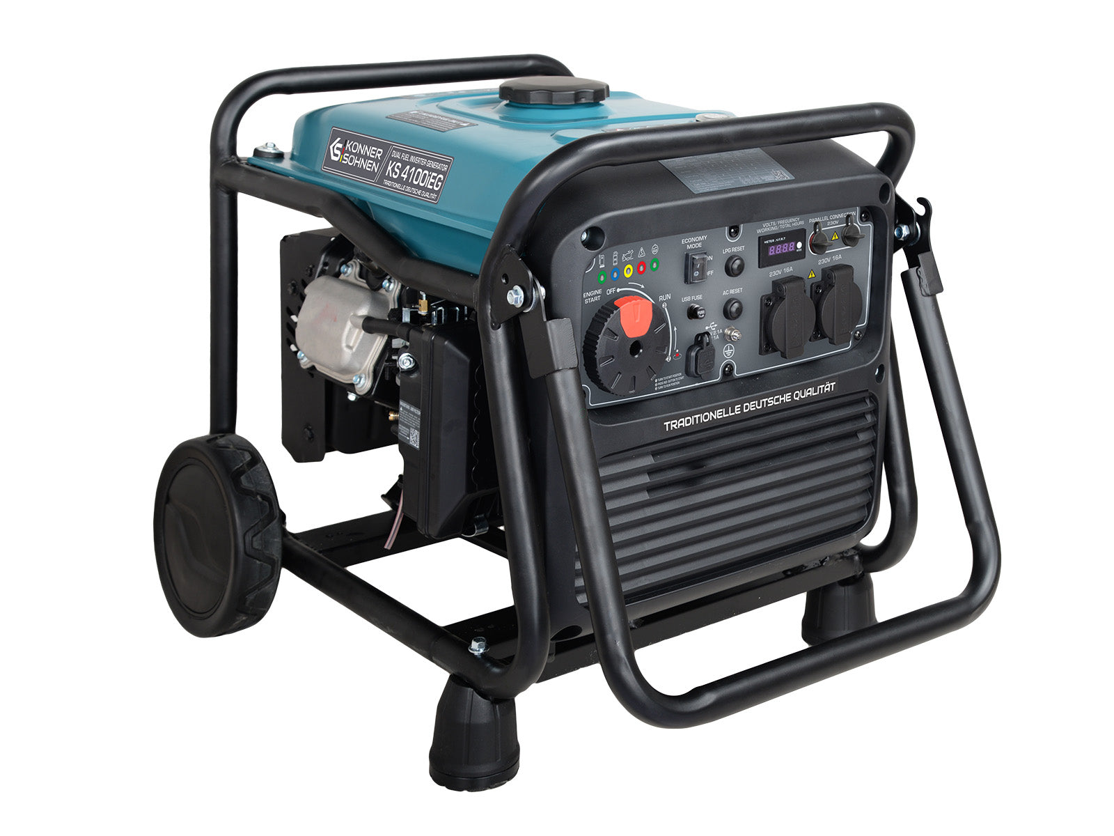 Generador inverter híbrido de gas/gasolina KS 4100iEG