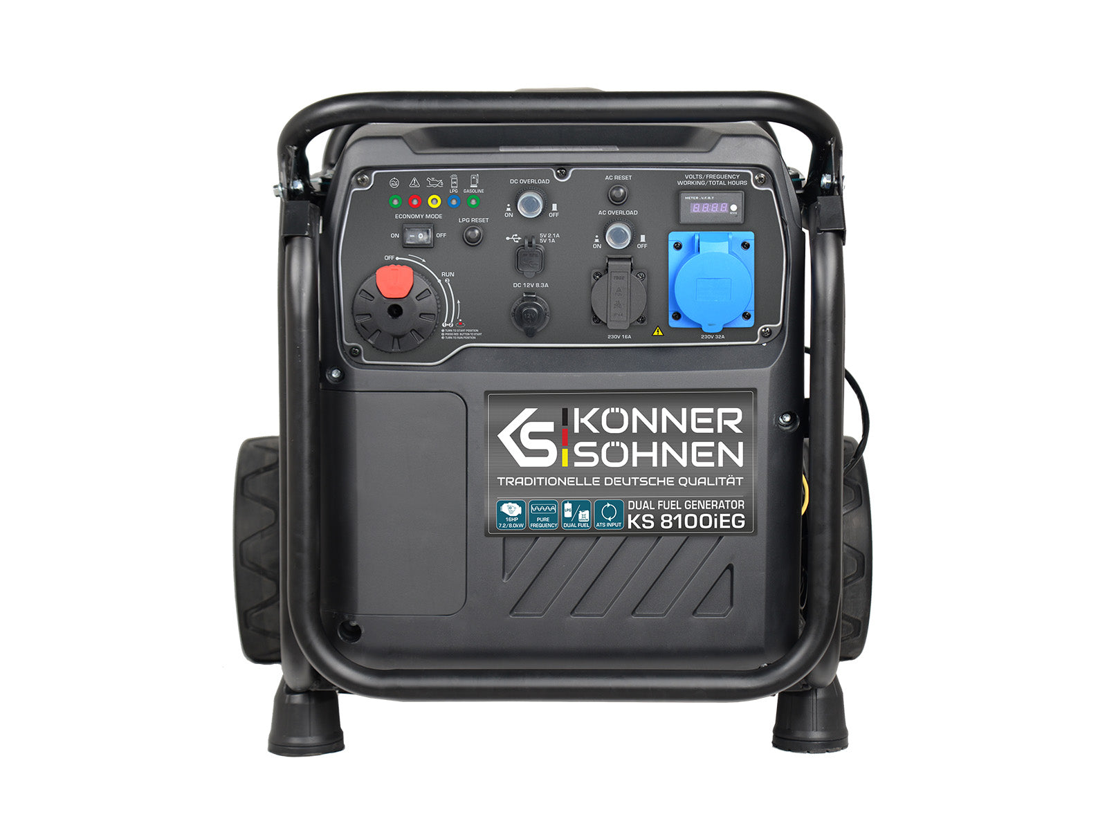 LPG/bensin invertergenerator KS 8100iEG