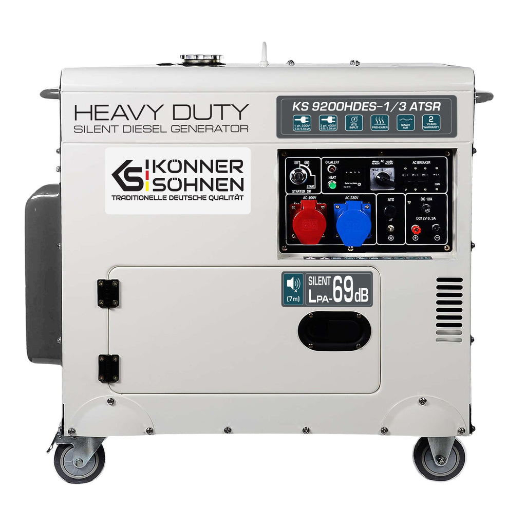 Diesel generator "Könner & Söhnen" KS 9200HDES-1/3 ATSR (EURO V) (Id 605)