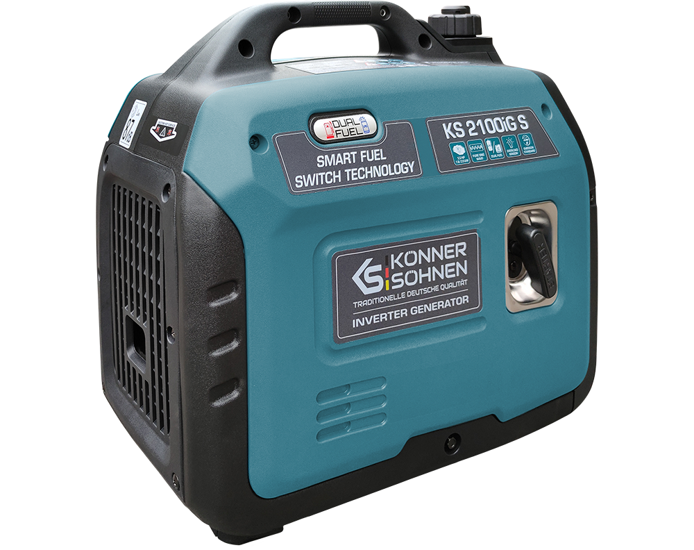 LPG/gasoline inverter generator KS 2100iG S