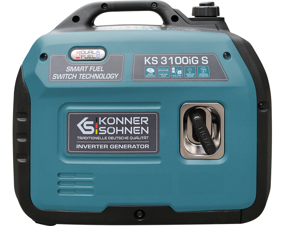 LPG/gasoline inverter generator KS 3100iG S