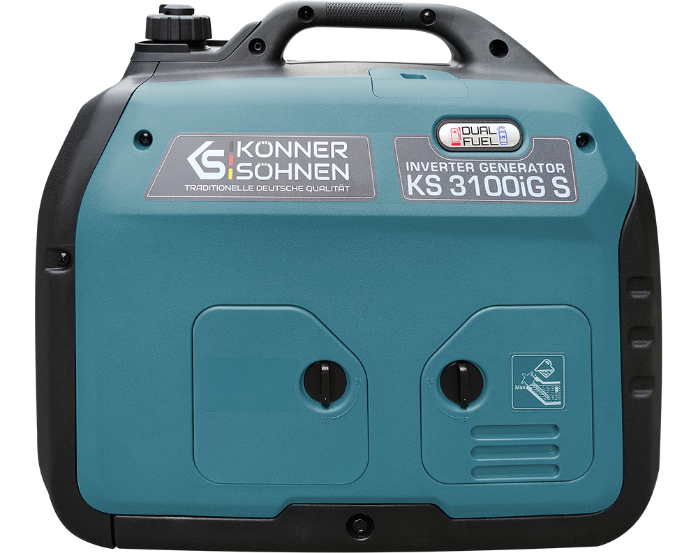 Générateur à essence-gaz de type inverter KS 3100iG S